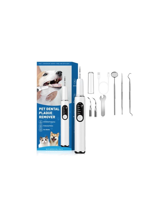 Other - Dog Teeth Cleaning Kit Plaque Tartar Remover With LED Light 5 Adjustable Modes